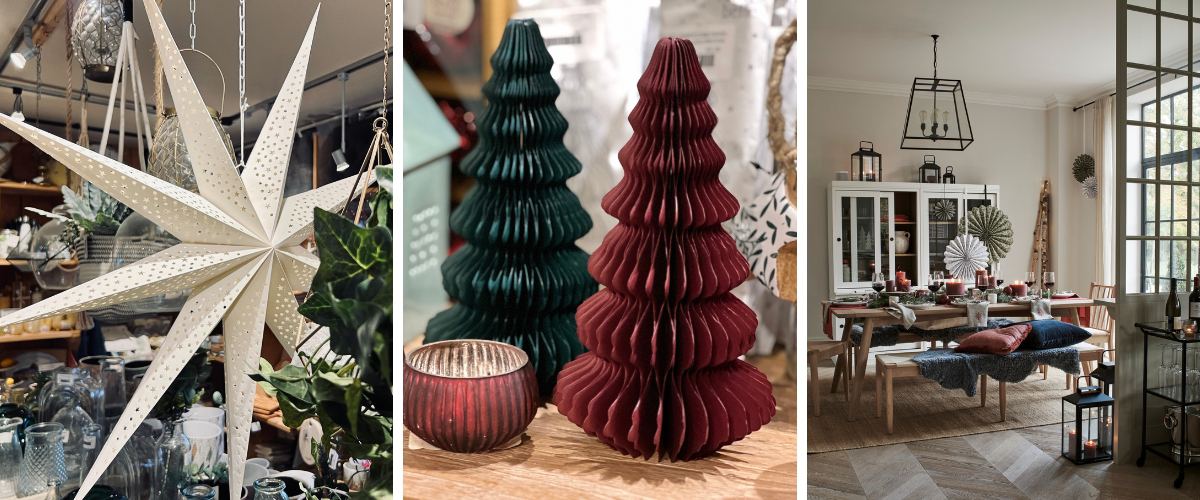Paper Christmas decorations
